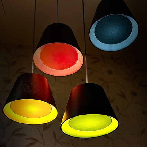 Geode Diffuser Silk Empire Lampshade – Iberian Lighting