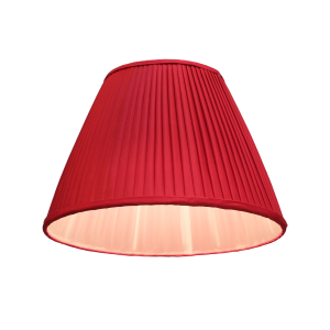 Knife pleated lampshades